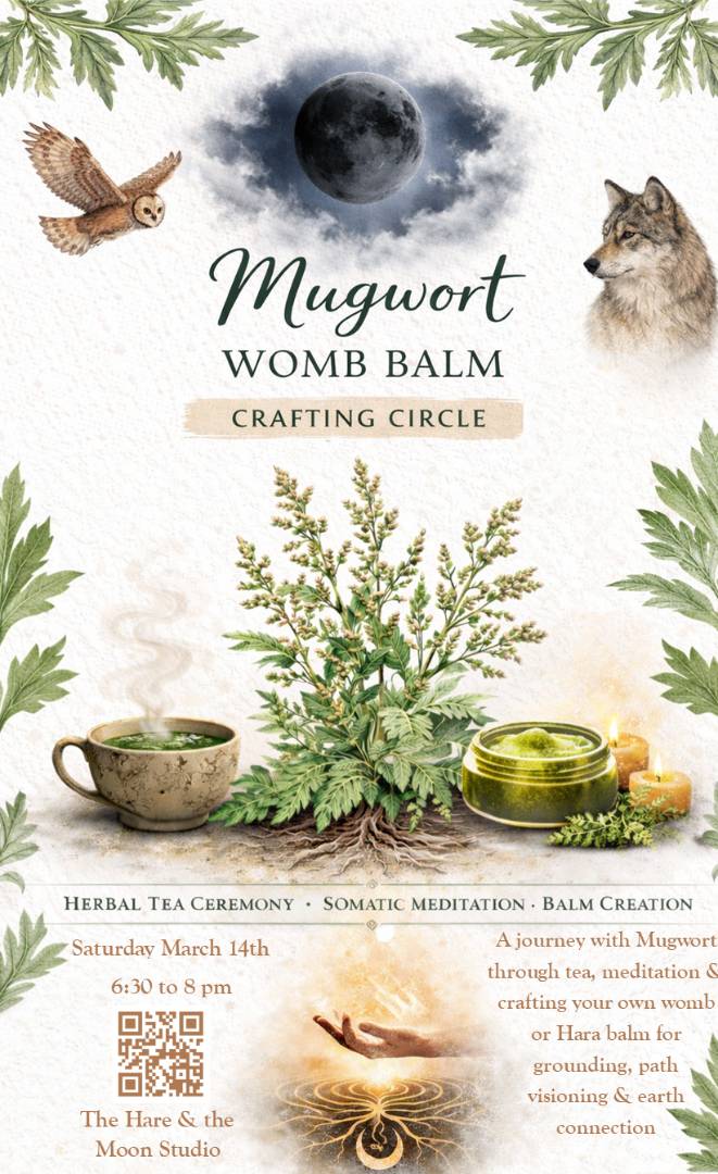 Mugwort Womb Balm Crafting Circle 