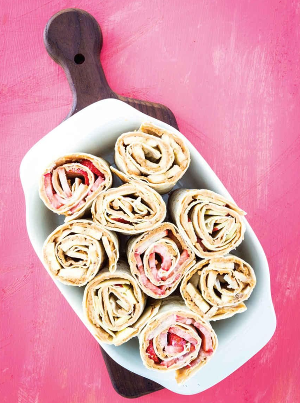 PB&J Roll-Ups